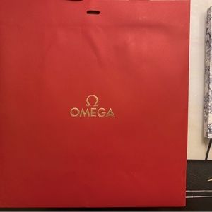 Large omega shopping bag